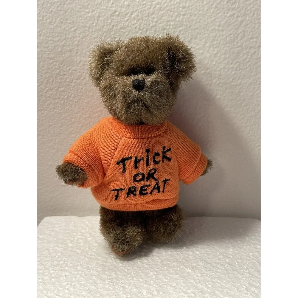 Boyds Mini Message Bear TOT Trick or Treat Style #567024 With Tags Collectible